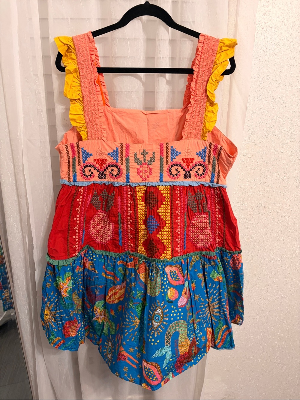 FARM Rio Colorblocked Mini Dress - Picture 8 of 11